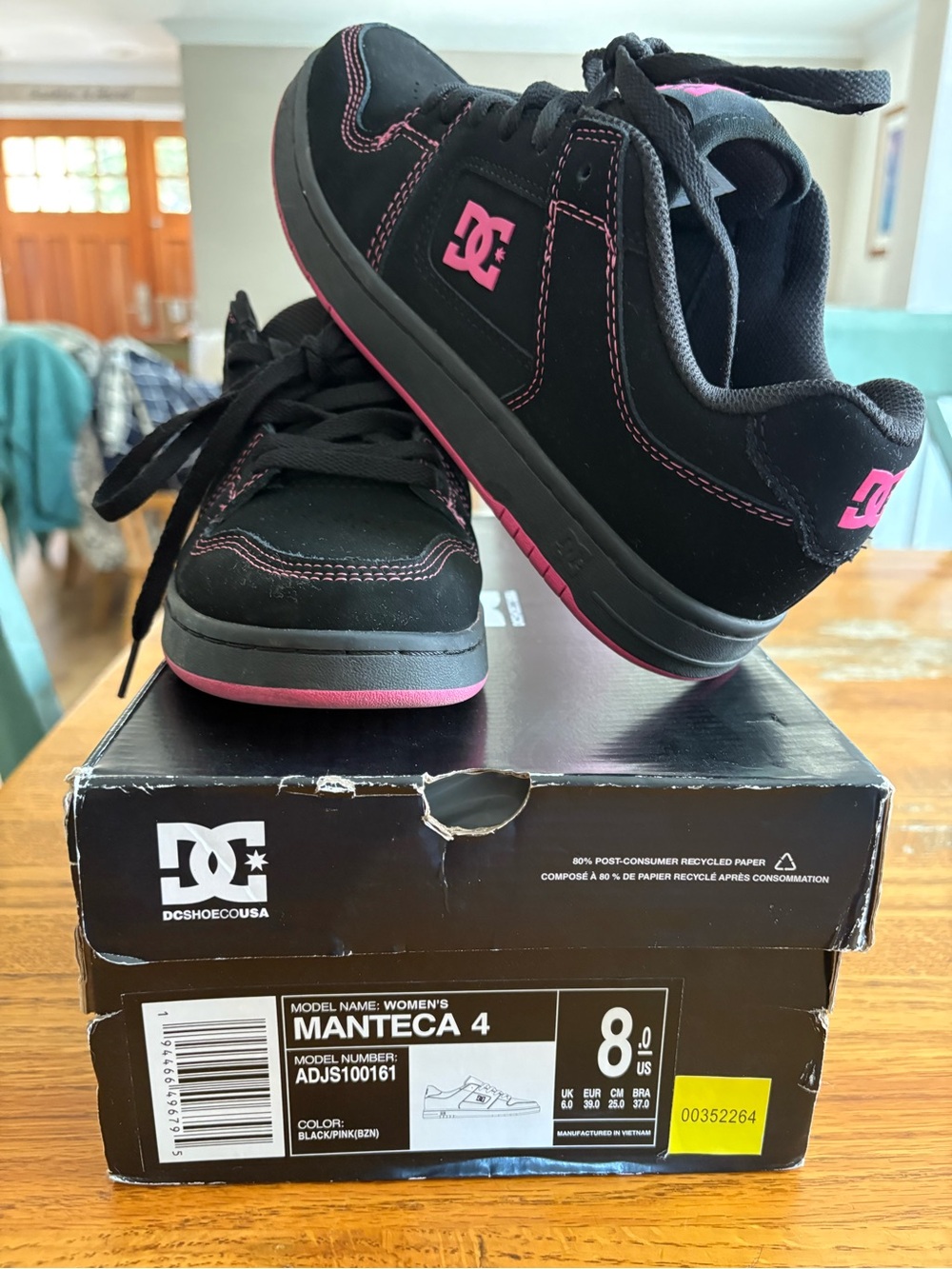 DC women’s sneakers.  Perfect condition.  Worn twice.